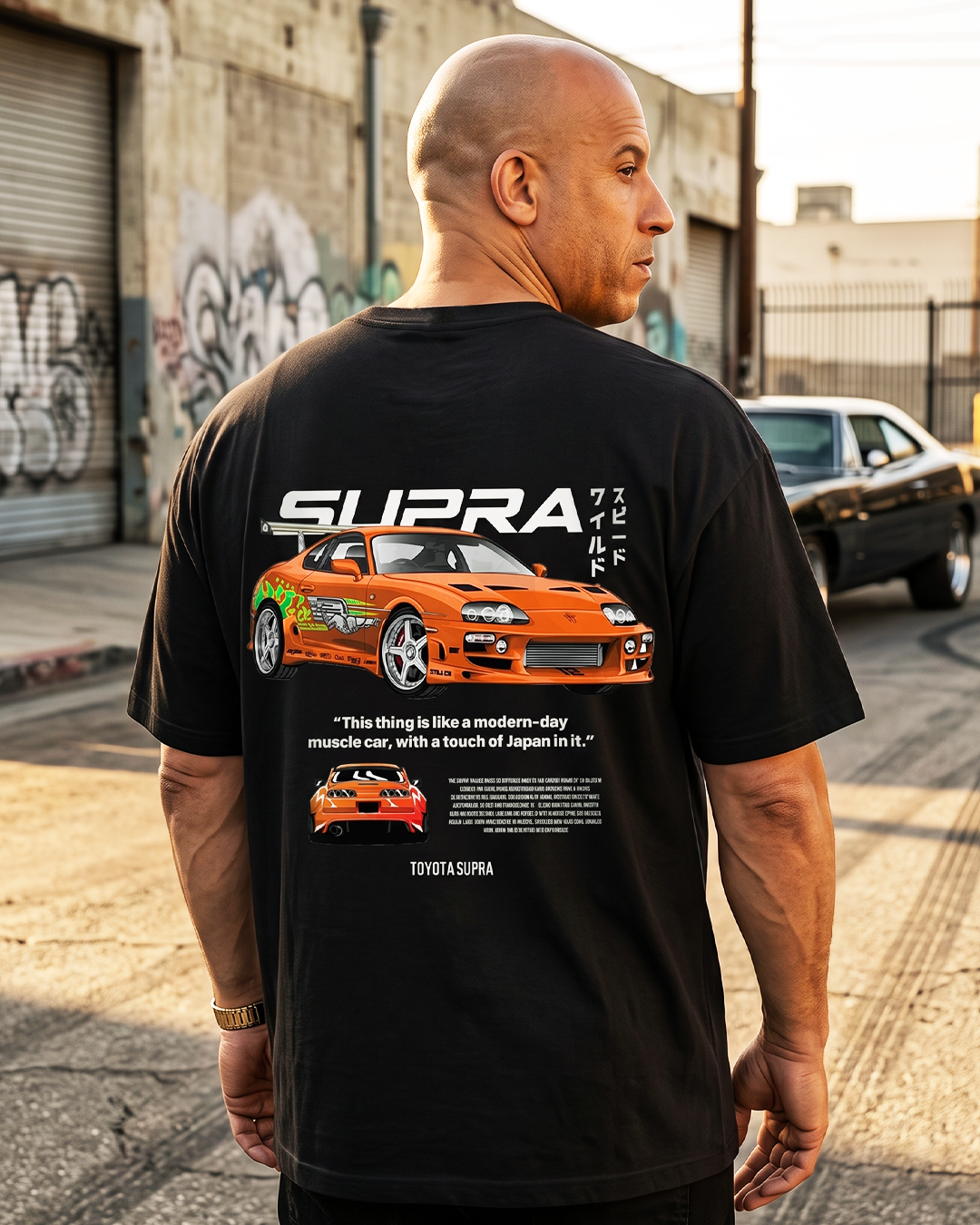 Toyota Supra - Oversized